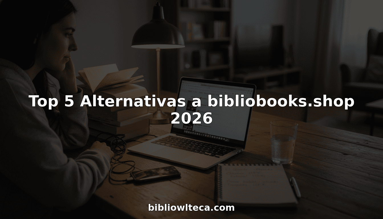 Top 5 Alternativas a bibliobooks.shop 2026