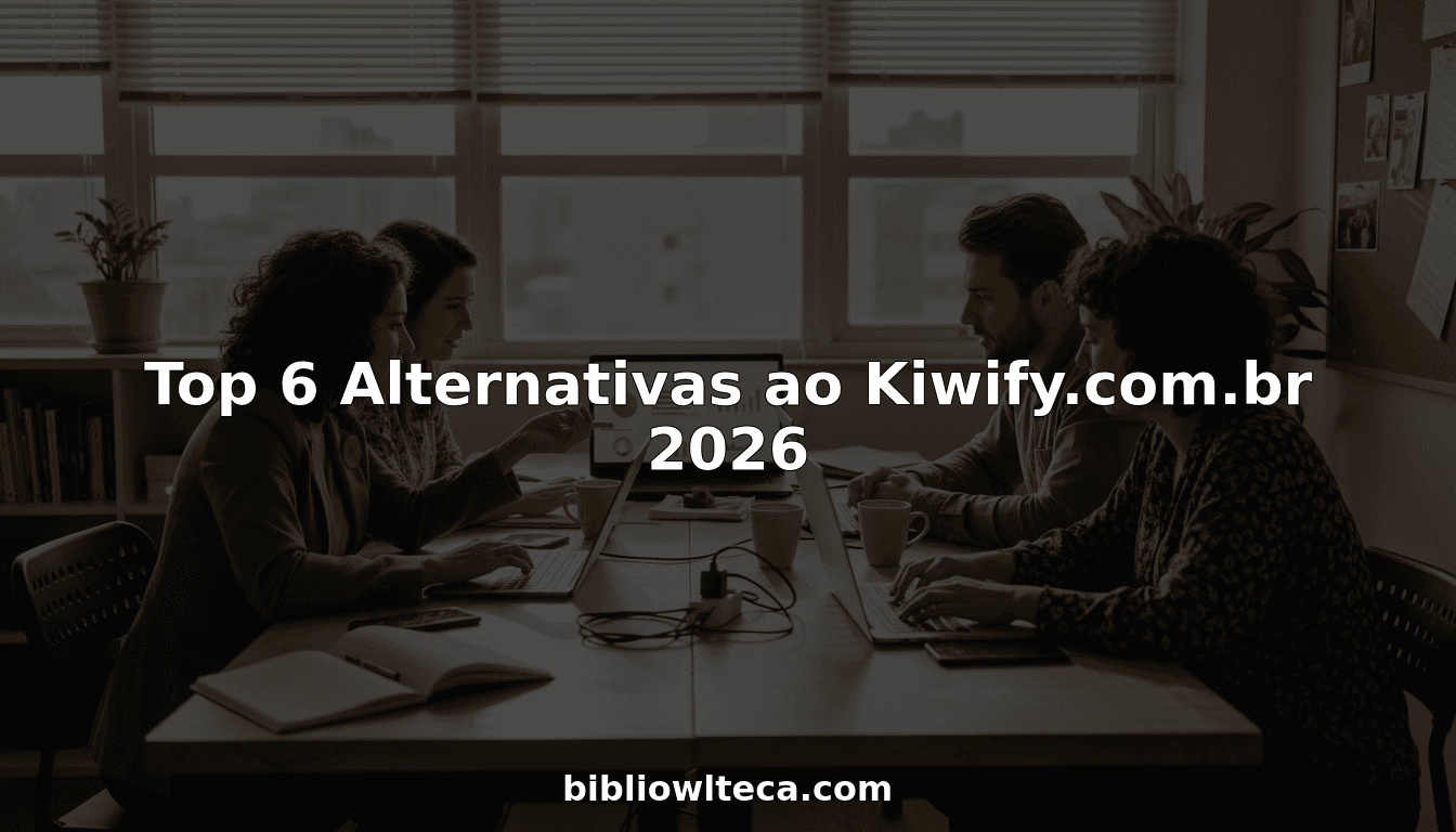 Top 6 Alternativas ao Kiwify.com.br 2026
