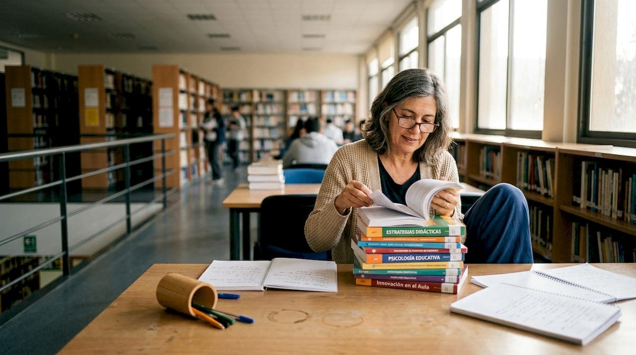 Tipos de libros para educadores: guía práctica 2026