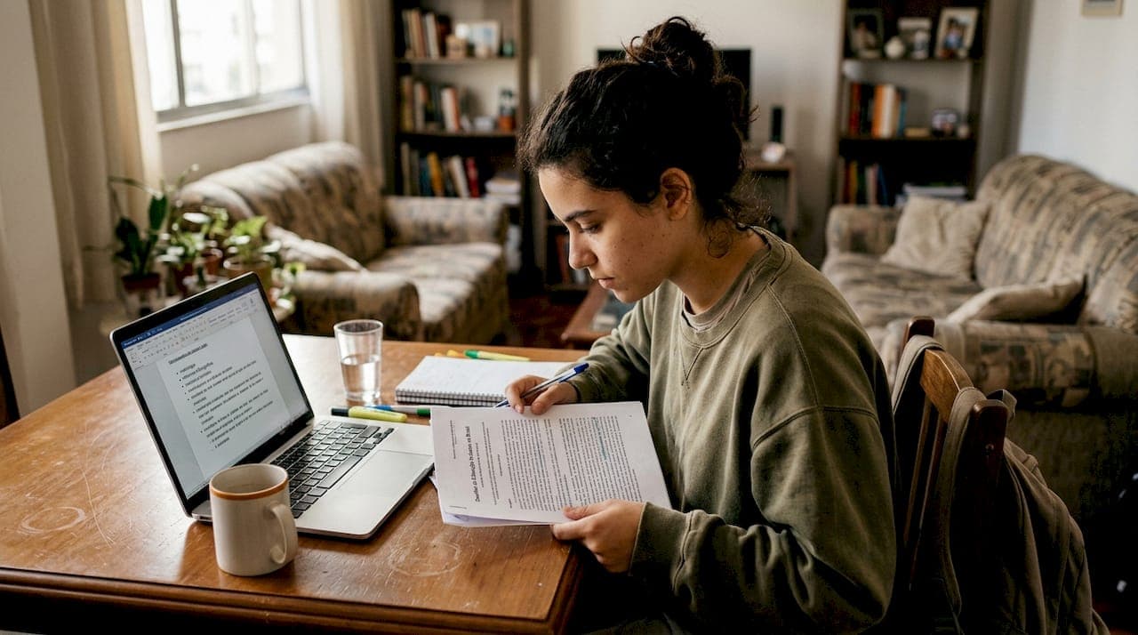 Leitura acadêmica: 19,6% dos alunos leem menos de 1 página
