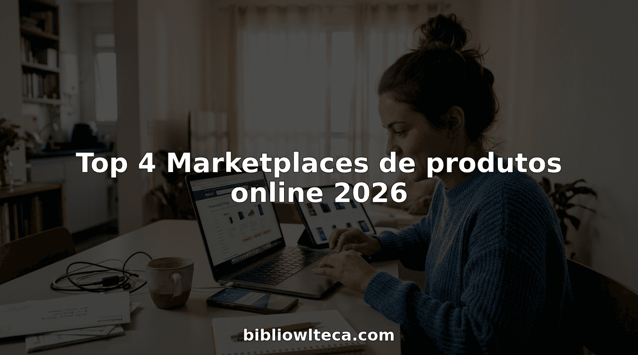Top 4 Marketplaces de produtos online 2026