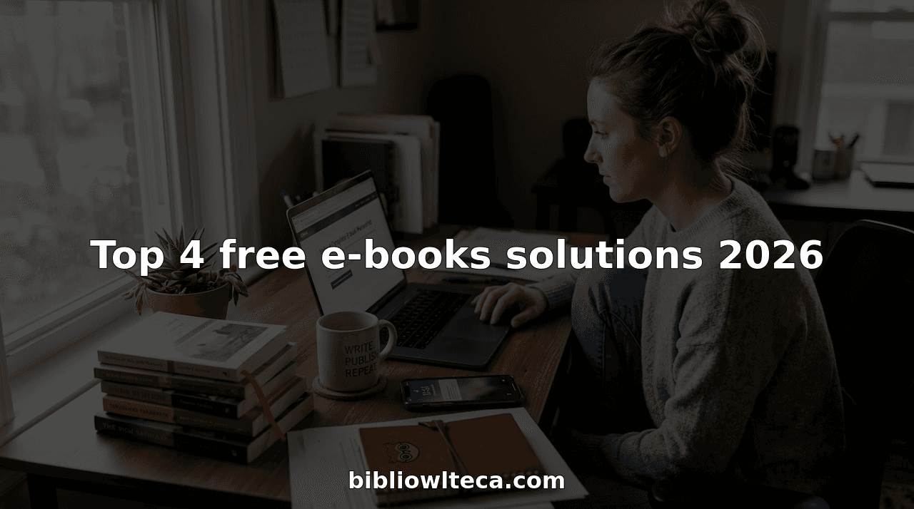 Top 4 free e-books solutions 2026