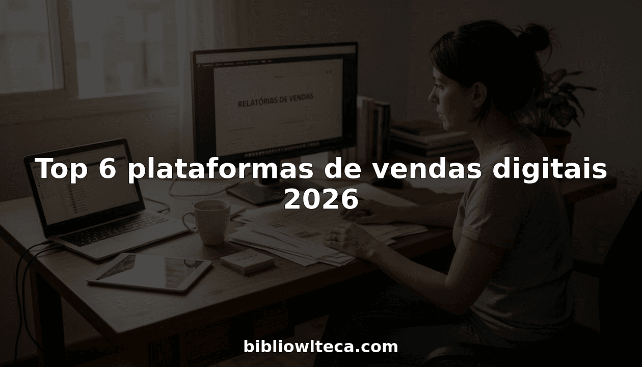 Top 6 plataformas de vendas digitais 2026