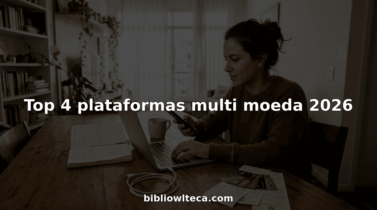 Top 4 plataformas multi moeda 2026
