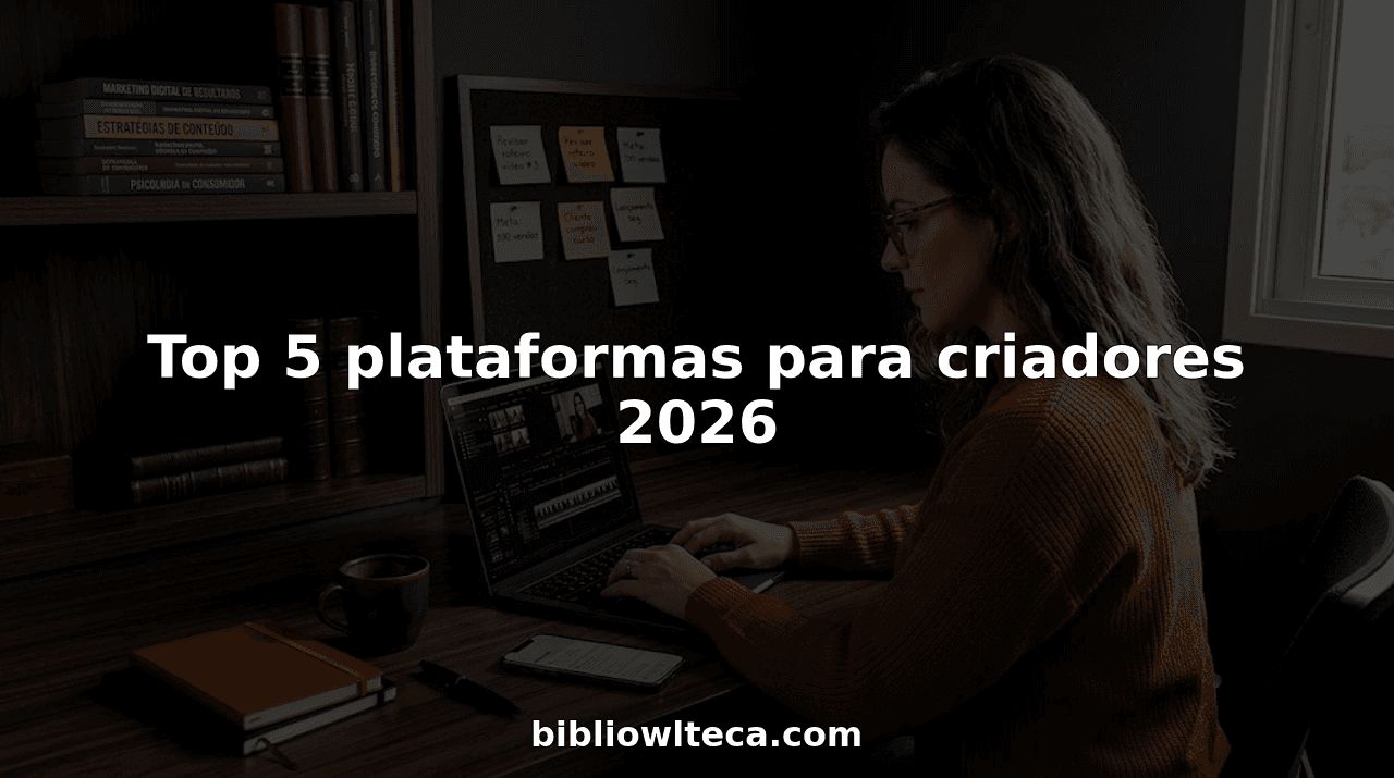 Top 5 plataformas para criadores 2026