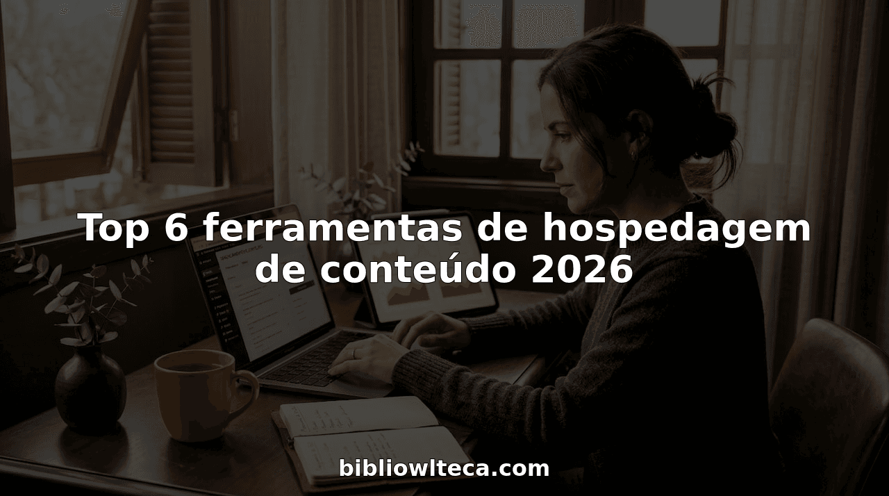 Top 6 ferramentas de hospedagem de conteúdo 2026
