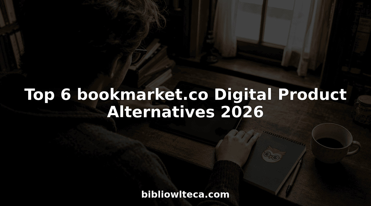 Top 6 bookmarket.co Digital Product Alternatives 2026