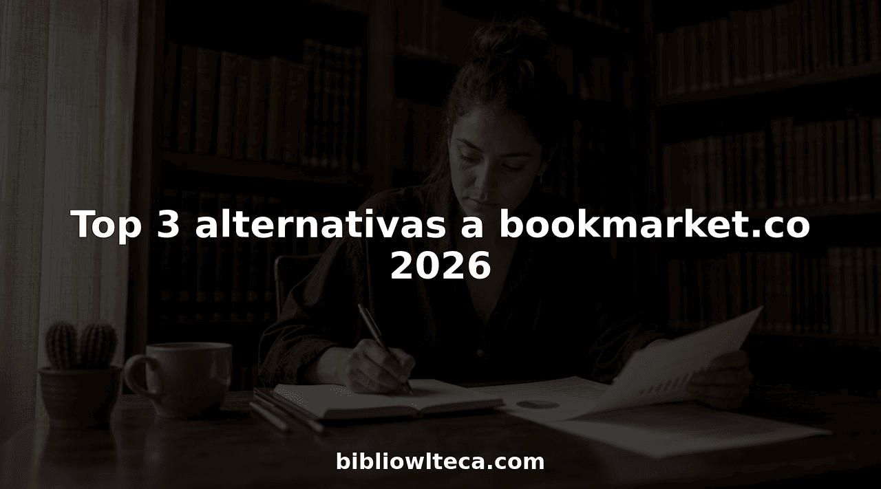 Top 3 alternativas a bookmarket.co 2026