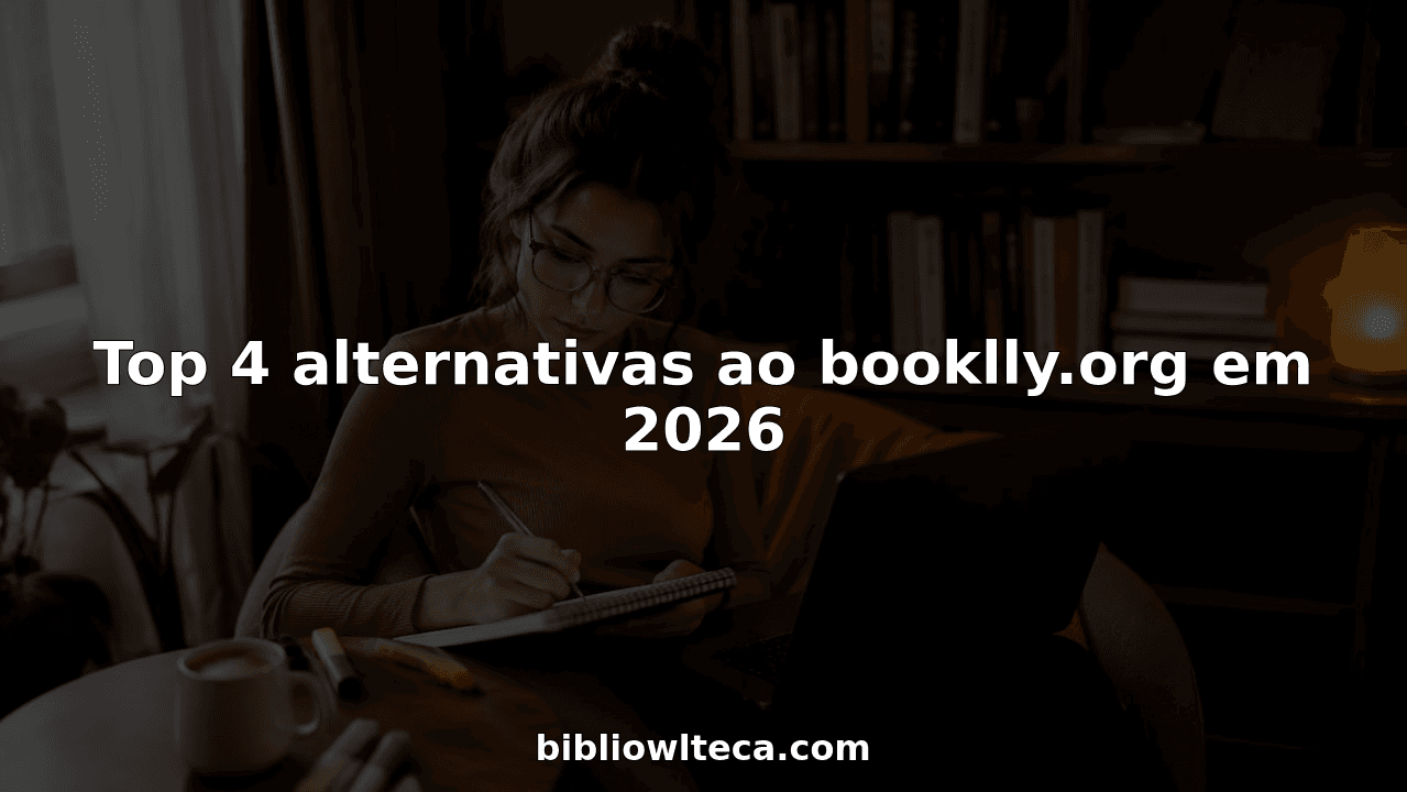 Top 4 alternativas ao booklly.org em 2026