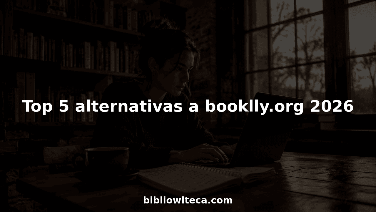 Top 5 alternativas a booklly.org 2026