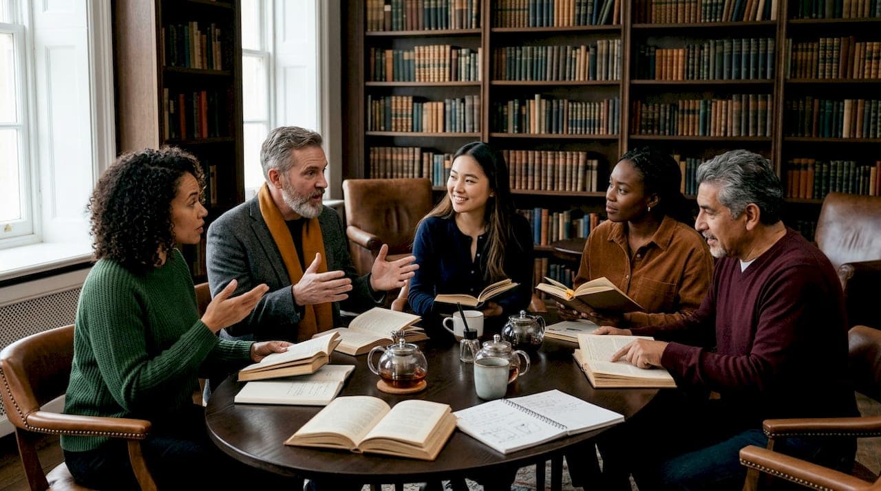 Benefícios da leitura em grupo para aprender mais