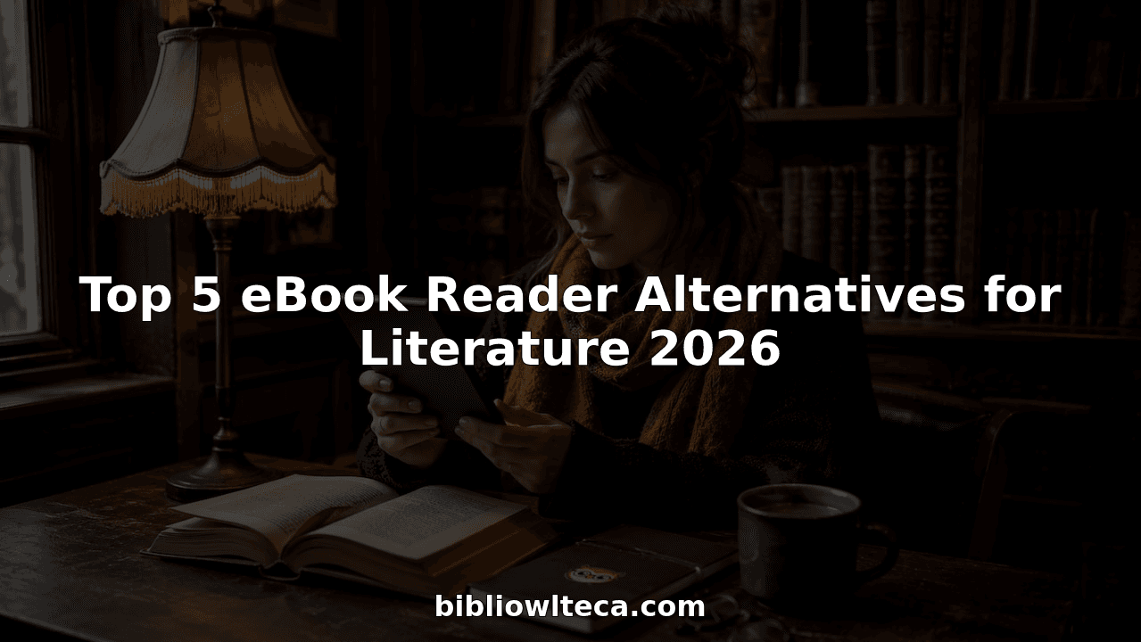 Top 5 eBook Reader Alternatives for Literature 2026