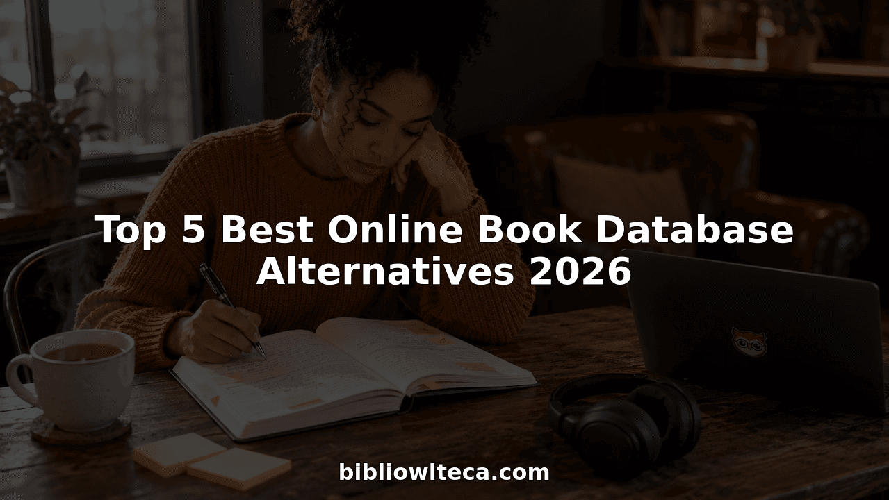 Top 5 Best Online Book Database Alternatives 2026
